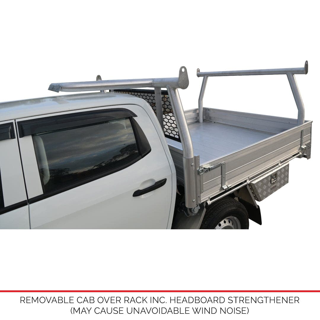 Aluminium Cab Over Rack - Only Available With New Duratray Build - Australian-made Duratray tray body