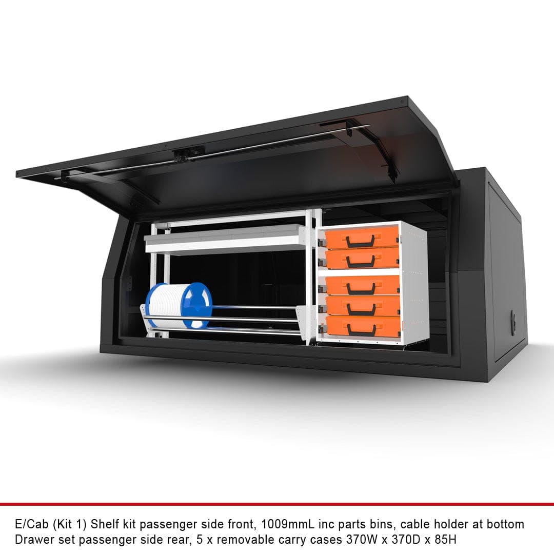 Extra Cab Canopy Internal Fit-Out Kit 1 - Australian-made Duratray tray body