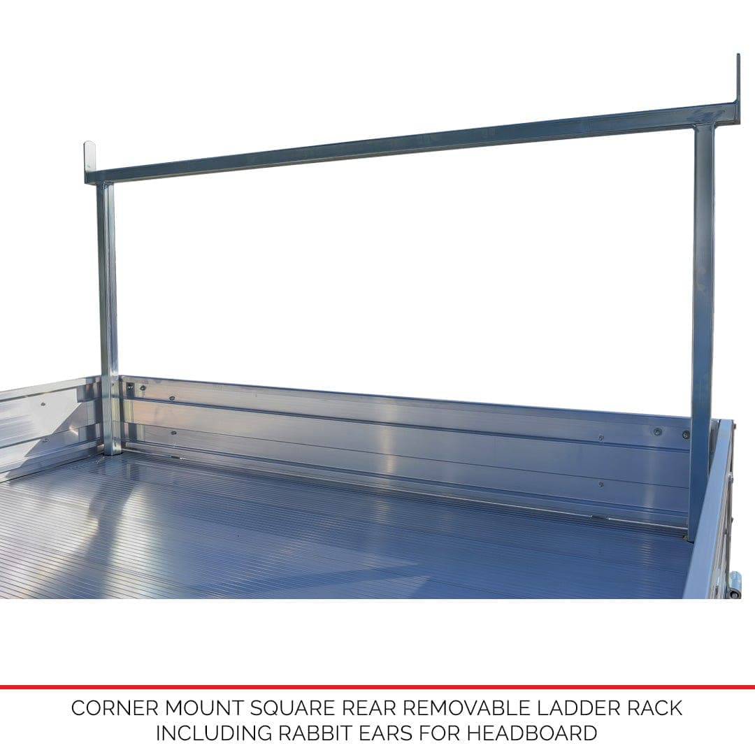 Corner Mounted Rear Ladder Rack - Only Compatible With Duratray Products - Australian-made Duratray tray body