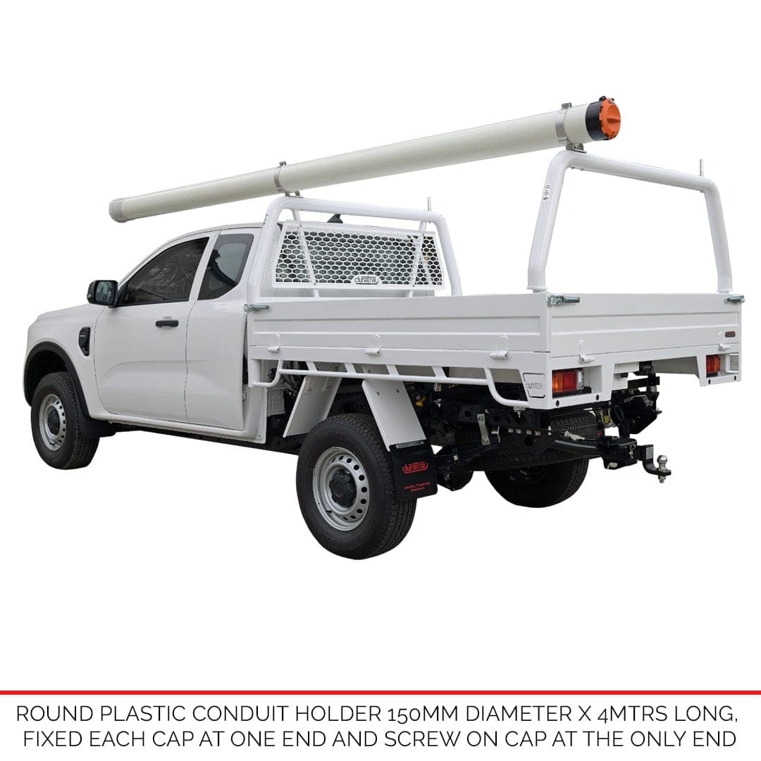 Ladder Rails / Conduit Holder - Australian-made Duratray tray body