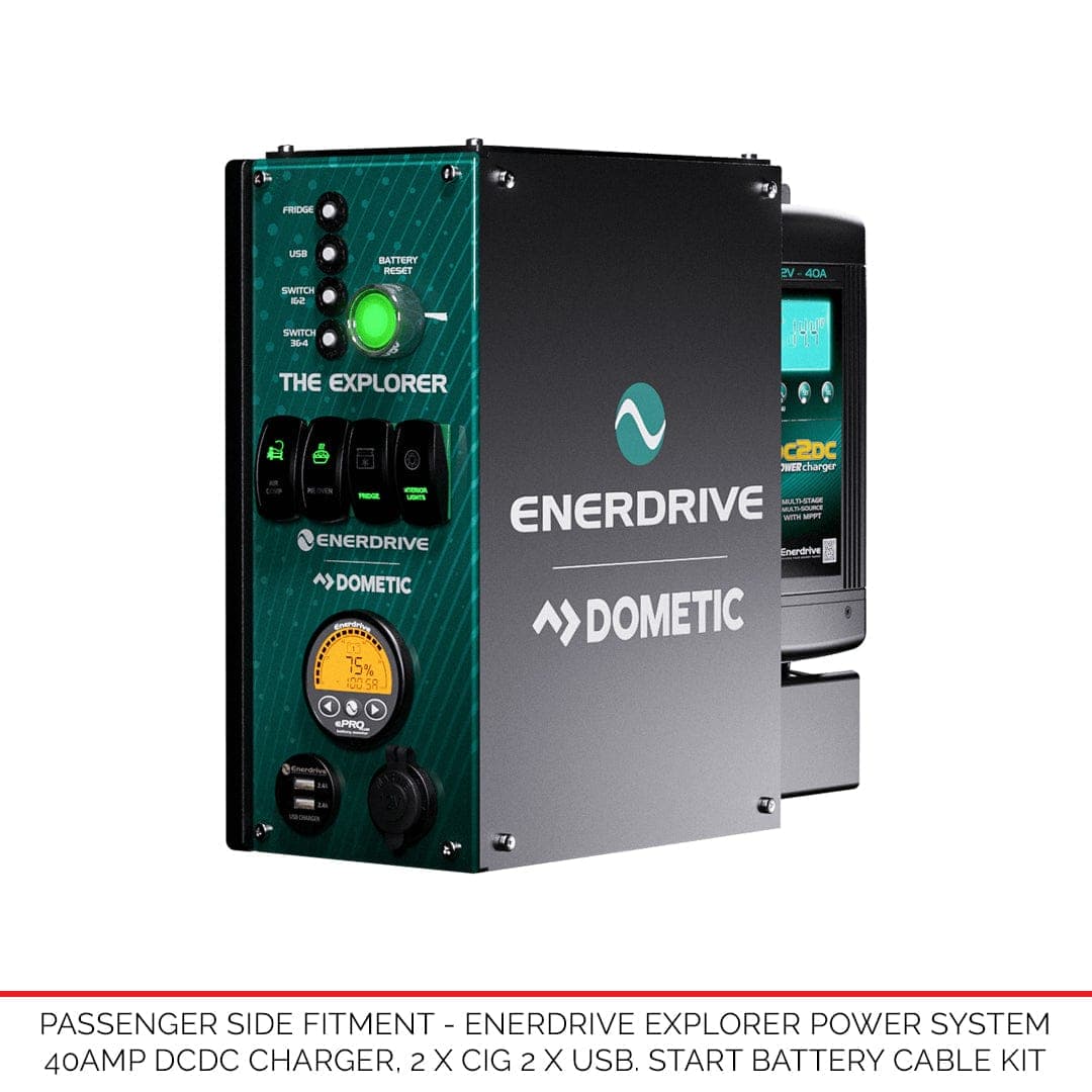 Enerdrive Explorer Power System - Australian-made Duratray tray body
