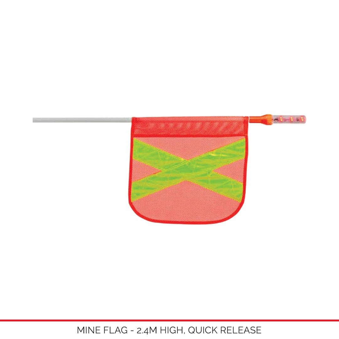 Mine Flag - Australian-made Duratray tray body