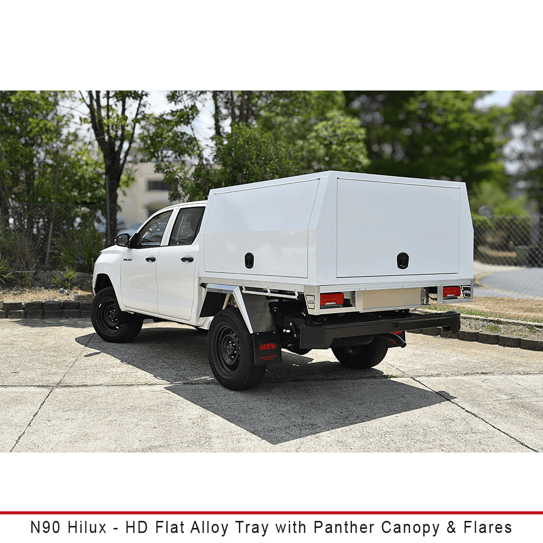 Panther Dual Cab Canopy - Australian-made Duratray tray body