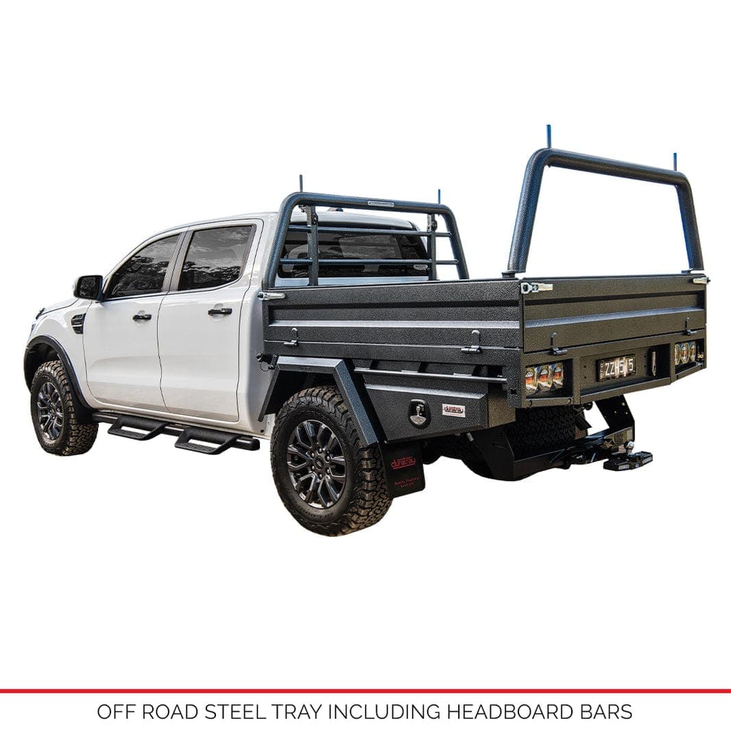 Off Road Steel Tray - FROM $10,599.00 Plus Fitting (Includes standard LED tail lights)