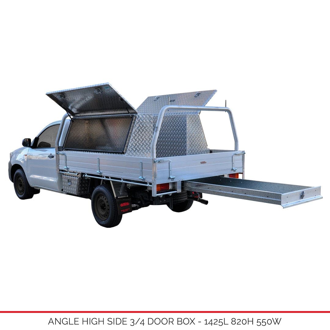 Angle High Side Boxes - Australian-made Duratray tray body
